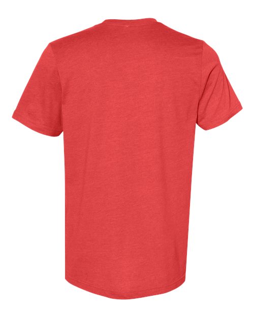 Bella + Canvas 3001CVC Unisex Heather CVC T-Shirt #color_HEATHER RED