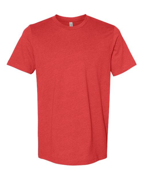 Bella + Canvas 3001CVC Unisex Heather CVC T-Shirt #color_HEATHER RED