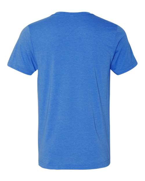 Bella + Canvas 3001CVC Unisex Heather CVC T-Shirt #color_HTHR TRUE ROYAL
