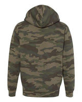 Independent Trading Co. IND4000Z Heavyweight Full-Zip Hooded Sweatshirt #color_Forest Camo