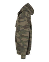 Independent Trading Co. IND4000Z Heavyweight Full-Zip Hooded Sweatshirt #color_Forest Camo