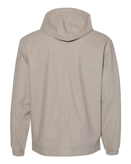 Weatherproof 193910 Vintage Hooded Rain Jacket #color_Khaki