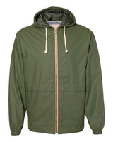 Weatherproof 193910 Vintage Hooded Rain Jacket #color_Bronze Green