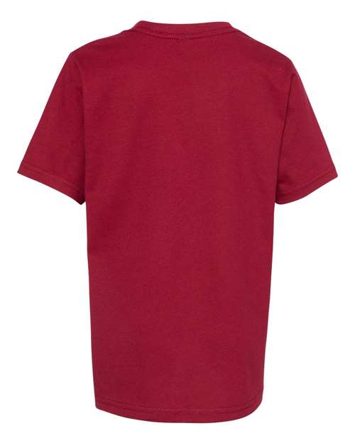 Next Level 3310 Youth Boys Cotton Crew #color_CARDINAL