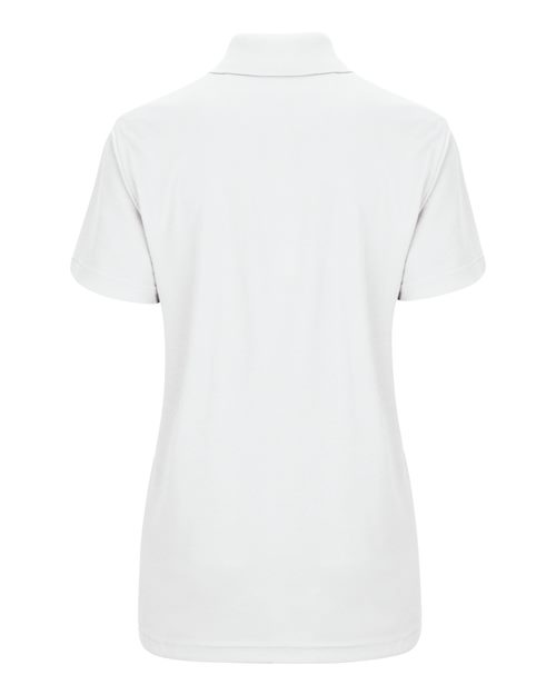 Red Kap SK97 Women's Short Sleeve Performance Knit Pocketless Core Polo #color_White