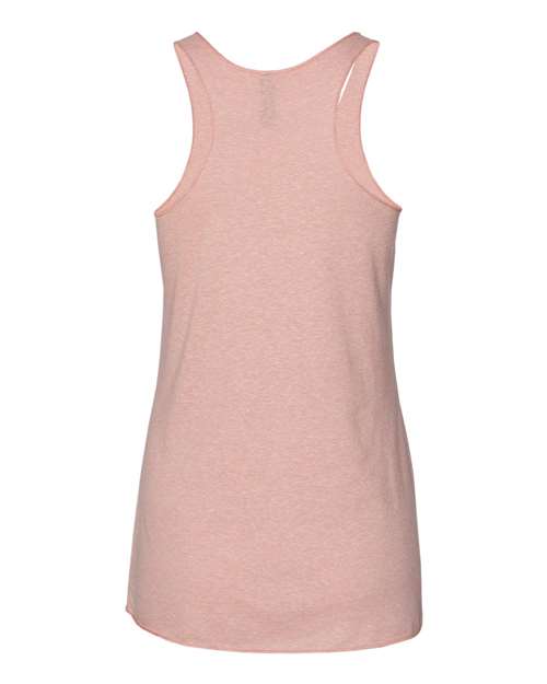 Next Level 6733 Ladies' Triblend Racerback Tank #color_DESERT PINK