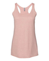 Next Level 6733 Ladies' Triblend Racerback Tank #color_DESERT PINK