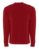 Next Level 9001 Unisex Long Sleeve Crew with Pocket #color_RED
