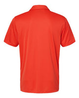 Adidas A324 3-Stripes Chest Polo #color_Blaze Orange/ Black