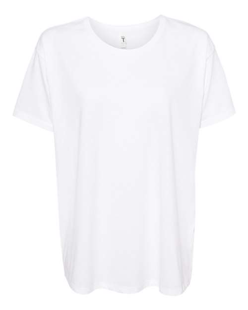 Next Level N1530 Ladies' Ideal Flow T-Shirt #color_WHITE