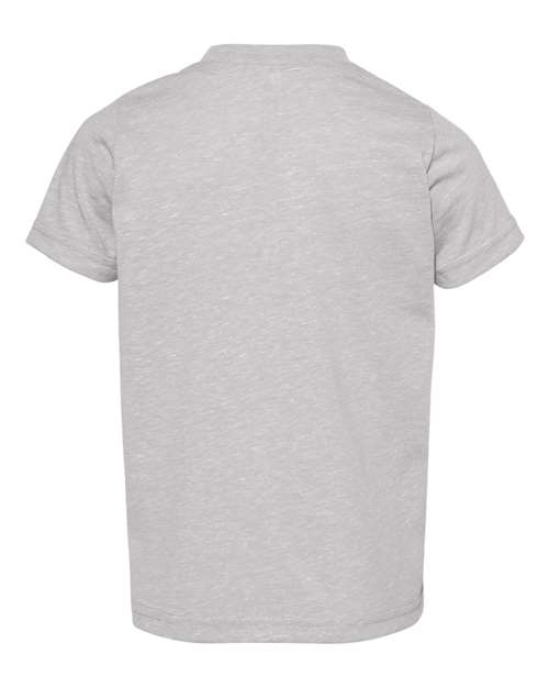 Rabbit Skins 3391 Toddler Harborside Melange Jersey T-Shirt #color_GRAY MELANGE