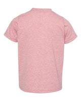 Rabbit Skins 3391 Toddler Harborside Melange Jersey T-Shirt #color_MAUVELOUS MLANGE