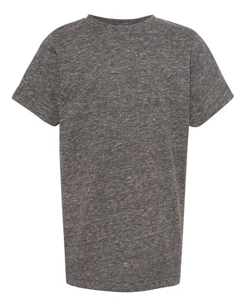 LAT 6191 Youth Harborside Melange Jersey T-Shirt #color_SMOKE MELANGE