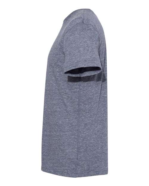 LAT 6991 Men's Harborside Melange Jersey T-Shirt #color_NAVY MELANGE