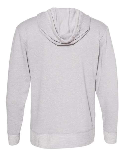 LAT 6779 Adult Harborside Melange French Terry Hooded Sweatshirt #color_GRAY MELANGE