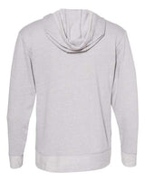 LAT 6779 Adult Harborside Melange French Terry Hooded Sweatshirt #color_GRAY MELANGE