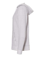 LAT 6779 Adult Harborside Melange French Terry Hooded Sweatshirt #color_GRAY MELANGE