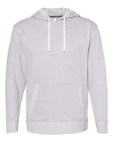 LAT 6779 Adult Harborside Melange French Terry Hooded Sweatshirt #color_GRAY MELANGE