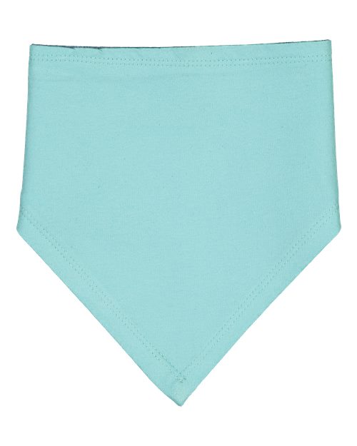 Rabbit Skins RS1012 Infant Premium Jersey Bandana Bib #color_CHILL/ INDIGO