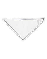 Rabbit Skins RS1012 Infant Premium Jersey Bandana Bib #color_NAVY/ WHITE