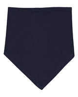 Rabbit Skins RS1012 Infant Premium Jersey Bandana Bib #color_NAVY/ WHITE