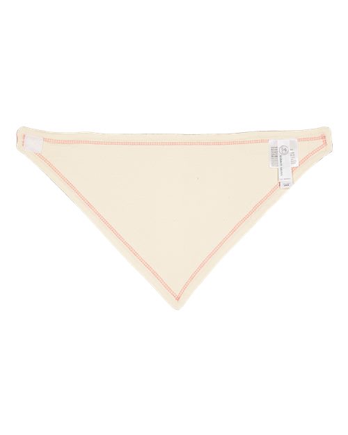 Rabbit Skins RS1012 Infant Premium Jersey Bandana Bib #color_MAUVELOUS/ NAT