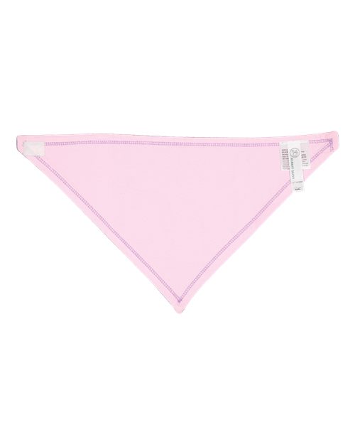 Rabbit Skins RS1012 Infant Premium Jersey Bandana Bib #color_LAVENDER/ PINK