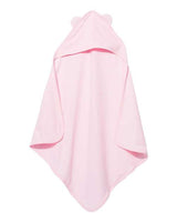 Rabbit Skins RS1013 Infant Hooded Terry Cloth Towel With Ears #color_BALLERINA