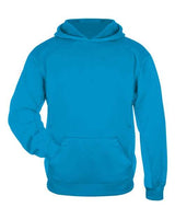 Badger 2454 Youth Performance Fleece Hooded Sweatshirt #color_Electric Blue