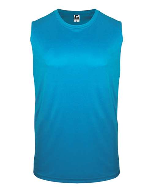 C2 Sport 5130 Sleeveless T-Shirt #color_Electric Blue