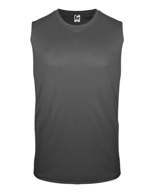 C2 Sport 5230 Youth Sleeveless T-Shirt #color_Graphite