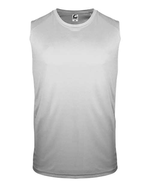 C2 Sport 5230 Youth Sleeveless T-Shirt #color_Silver