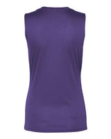 C2 Sport 5663 Women's Sleeveless V-Neck T-Shirt #color_Purple