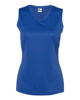 C2 Sport 5663 Women's Sleeveless V-Neck T-Shirt #color_Royal