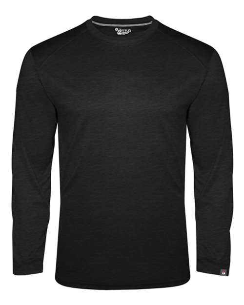 Badger 1001 FitFlex Performance Long Sleeve T-Shirt #color_Black