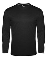 Badger 1001 FitFlex Performance Long Sleeve T-Shirt #color_Black