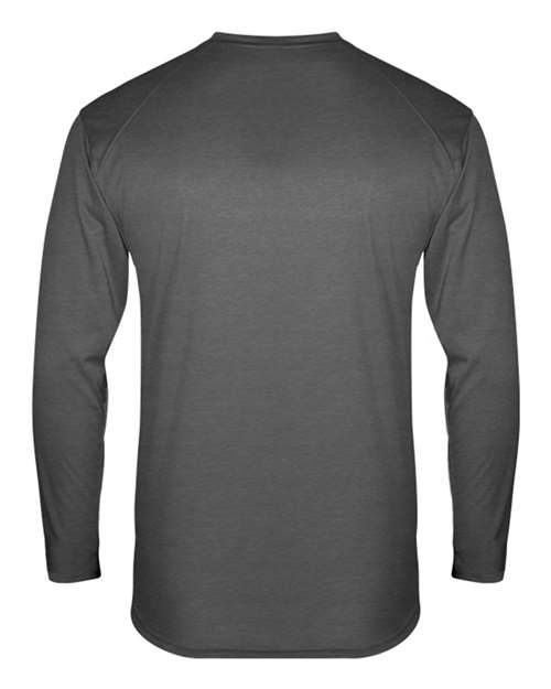Badger 1001 FitFlex Performance Long Sleeve T-Shirt #color_Charcoal