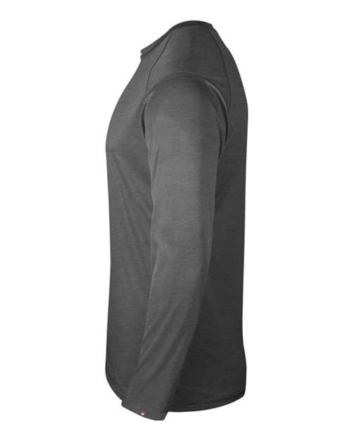 Badger 1001 FitFlex Performance Long Sleeve T-Shirt #color_Charcoal