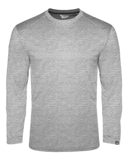 Badger 1001 FitFlex Performance Long Sleeve T-Shirt #color_Oxford