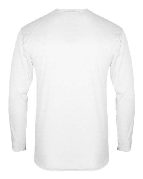 Badger 1001 FitFlex Performance Long Sleeve T-Shirt #color_White
