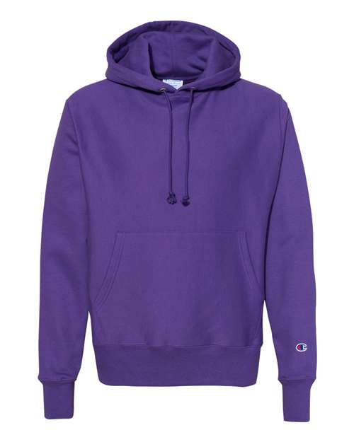 Champion S1051 Reverse Weave Pullover Hooded Sweatshirt #color_PURPLE