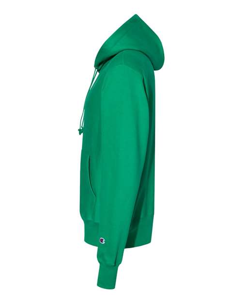 Champion S1051 Reverse Weave Pullover Hooded Sweatshirt #color_KELLY GREEN
