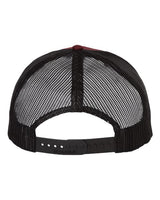 Richardson 112 Snapback Trucker Cap #color_Cardinal/ Black