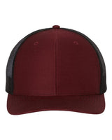 Richardson 112 Snapback Trucker Cap #color_Cardinal/ Black