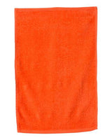 Q-Tees T300 Deluxe Hemmed Hand Towel #color_Orange