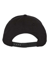 Richardson 212 Pro Twill Snapback Cap #color_Black