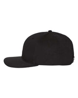 Richardson 212 Pro Twill Snapback Cap #color_Black