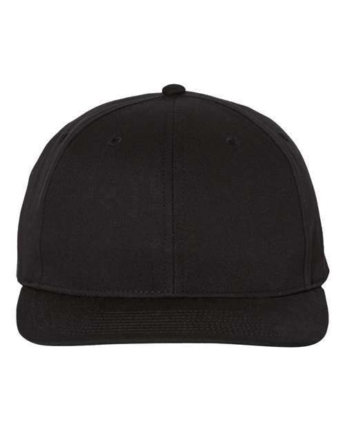 Richardson 212 Pro Twill Snapback Cap #color_Black