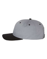Richardson 212 Pro Twill Snapback Cap #color_Grey/ Black