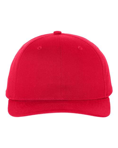 Richardson 212 Pro Twill Snapback Cap #color_Red